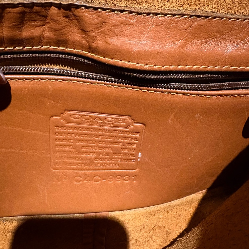 Coach Tan Crossbody Bag - Picture 6 of 10
